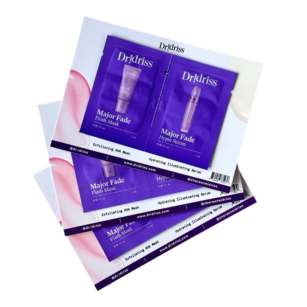 🌸$5 Dr. Idriss Major Fade Skincare Samples
